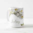 Search for white orchid mugs Elegant