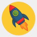 Search for cartoon rocket stickers Spaceship