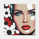 Search for face book magnets Woman