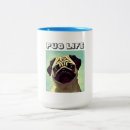 Search for pug cartoon mugs Dogs
