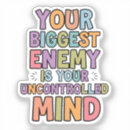 Search for positive mind stickers Life