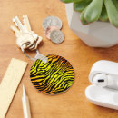 Search for yellow tiger key rings Orange