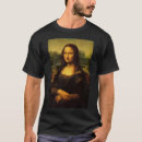 Search for mona lisa tshirts Leonardo