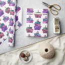 Search for cake wrapping paper Purple