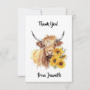 Search for highland cow thank you cards Scottish