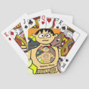 Search for cartoon boy playing cards Cute