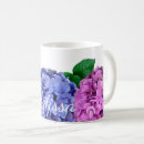 Search for pink hydrangea mugs Watercolor