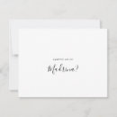Search for processing invitations For her