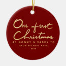 Search for daddy christmas tree decorations Gold