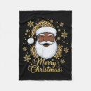 Search for african american santa claus blankets Afro