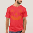 Search for pumpkin face tshirts Hallowe'en