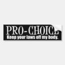 Search for my body my choice bumper stickers Feminist