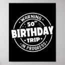Search for funny birthday posters Trip of a lifetime