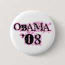 Search for democrat primary badges Obama