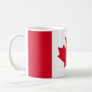 Search for canada flag mugs Red and white