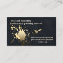 Search for painting contractor business cards Professional