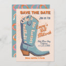 Search for orange blue save the dates Funky