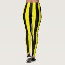 Search for white black and red striped leggings Yellow