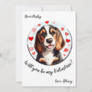 Search for beagle valentines day cards Puppy