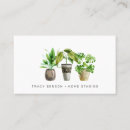 Search for pot business cards Watercolor