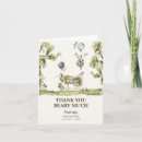 Search for bear baby shower thank you cards Rustic