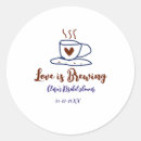 Search for blue brown stickers Bridal shower
