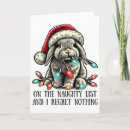 Search for santa claus naughty list cards Cute