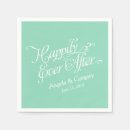 Search for mint green wedding napkins Bride and groom