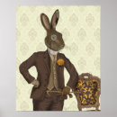 Search for animals in suits posters Bunny