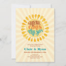 Search for vertical sunshine baby boy shower invitations Sun rays