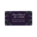 Search for blackberry return address labels Floral