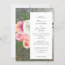 Search for blush and silver wedding invitations Floral