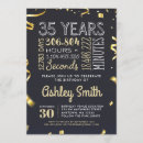 Search for 35 years invitations Elegant
