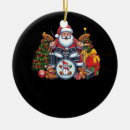 Search for drum christmas tree decorations Santa