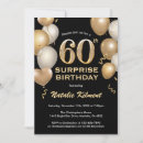 Search for foil 60th birthday invitations Surprise birthday party