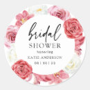Search for floral bridal shower stickers Modern