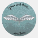 Search for blue wing stickers Angel