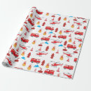 Search for fire engine wrapping paper Firefighting