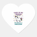Search for my heart horse stickers Rainbows