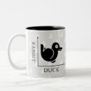 Search for rabbit mugs Illusion