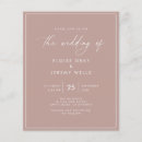 Search for dusty rose wedding invitations Classic