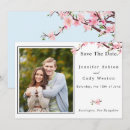 Search for cherry blossom save the dates Pretty