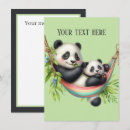 Search for bear note cards Panda