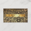 Search for python business cards Animal