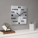 Search for brushed steel clocks Elegant