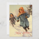 Search for vintage kids christmas cards Traditional