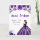 Search for sweet sixteen birthday cards Floral flowers