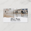Search for volleyball business cards Instructor