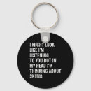 Search for funny ski key rings Winter vibes