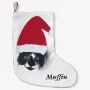 Search for tuxedo cat christmas stockings Pet